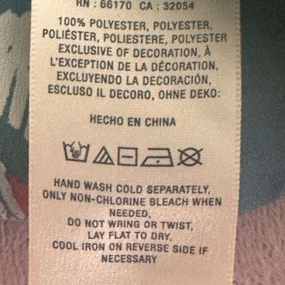 Maeve Anthropologie Teal Floral Dress Beaded Neckline | Womenβs Medium | Mini - Picture 10 of 10